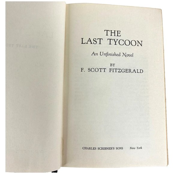 2 F Scott Fitzgerald Novels The Last Tycoon 1941 And This Side Of Paradise 1920 - Picture 9 of 14